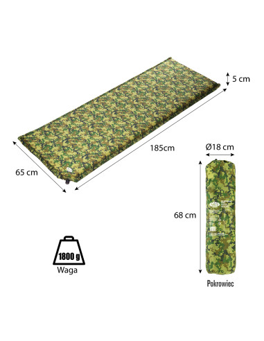 MORO САМОНАДУВАЩА ПОСТИЛКА NILS CAMP