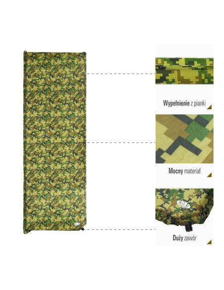 MORO САМОНАДУВАЩА ПОСТИЛКА NILS CAMP