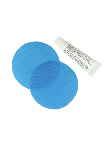 СИНЯ САМОНАДУВАЩА ПОСТИЛКА С ВЪЗГЛАВНИЦА ЗА 2 МЕСТА NILS CAMP