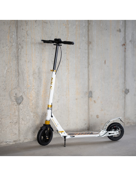 СКУТЕР БЯЛО-ЗЛАТИСТ С ДИСКОВА СПИРАЧКА NILS EXTREME