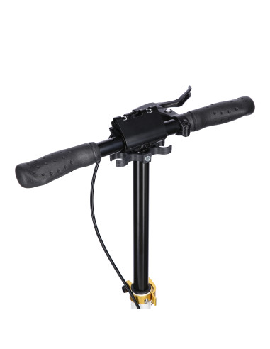 СКУТЕР БЯЛО-ЗЛАТИСТ С ДИСКОВА СПИРАЧКА NILS EXTREME