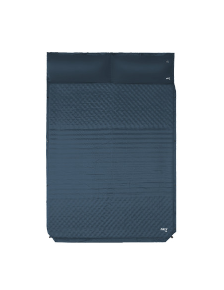 СИВА САМОНУВАЩА СЕ ПОСТЪЛКА С ВЪЗГЛАВНИЦА ЗА 2 ДУШИ NILS CAMP