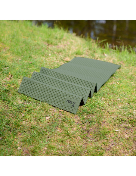 ЗЕЛЕНА СГЪВАЕМА ПОСТИЛКА 188см NILS CAMP