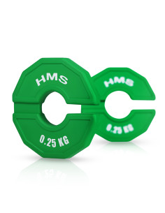 (2 x 0,25 кг) Тежест за затягане за силови и фитнес уреди 2 x 0,25 кг HMS 2