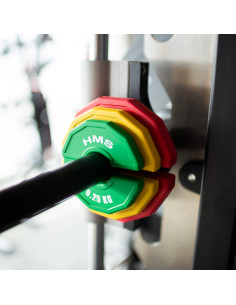 КОМПЛЕКТ МОНТИРАЩИ ТЕЖЕСТОВНИ ДИСКОВЕ 2 X 0,25–1 КГ (3,5 КГ) HMS 2