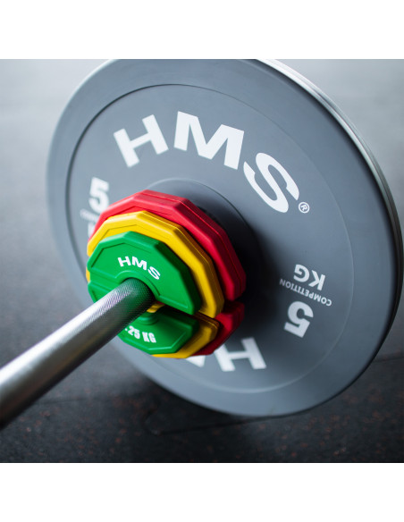 КОМПЛЕКТ МОНТИРАЩИ ТЕЖЕСТОВНИ ДИСКОВЕ 2 X 0,25–1 КГ (3,5 КГ) HMS