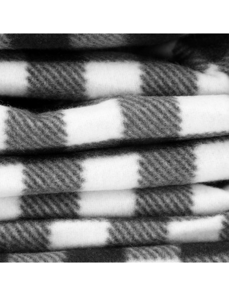 ОДЕЯЛО ЗА ПИКНИК ЧЕРНО-БЯЛО 200×200 СМ PE + ALU NILS CAMP