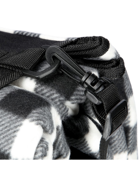 ОДЕЯЛО ЗА ПИКНИК ЧЕРНО-БЯЛО 200×200 СМ PE + ALU NILS CAMP