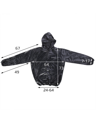 ЧЕРЕН КОСТЮМ ЗА САУНА HMS