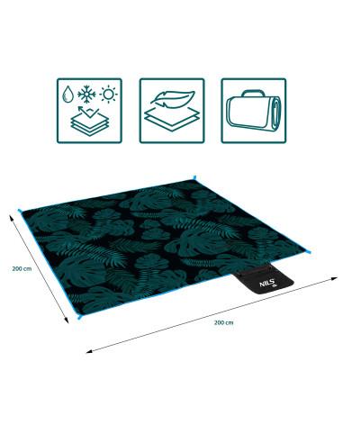 ЧАРШАФИ ЗА ПИКНИК 200×200 PE ALU NILS CAMP