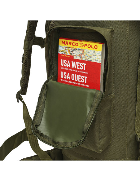 Тактическа раница Eagle Green 70L Nils Camp