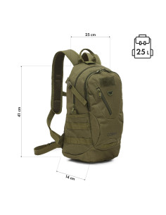 Тактическа раница Green Cobra 25L Nils Camp 2