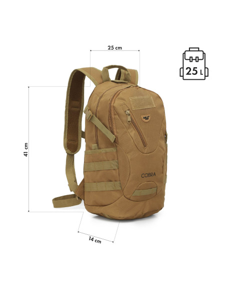 Тактическа раница BRAUN COBRA 25L NILS CAMP