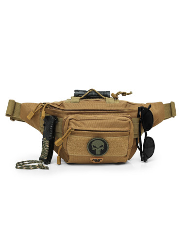 Кафява чанта за кръста Nils Camp