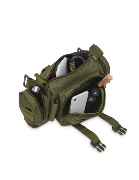 Чанта за кръста зелена XL Nils Camp