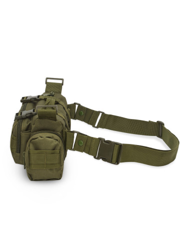 Чанта за кръста зелена XL Nils Camp