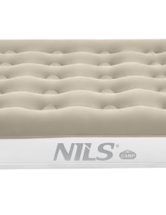 КЕМПИНГ МАТРАК 191Х137Х22 СМ БЕЖОВ NILS CAMP