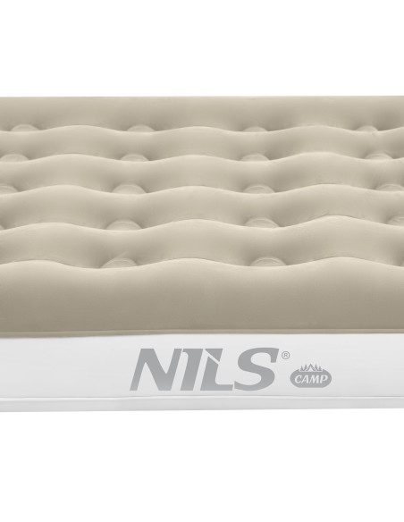 КЕМПИНГ МАТРАК 191Х137Х22 СМ БЕЖОВ NILS CAMP