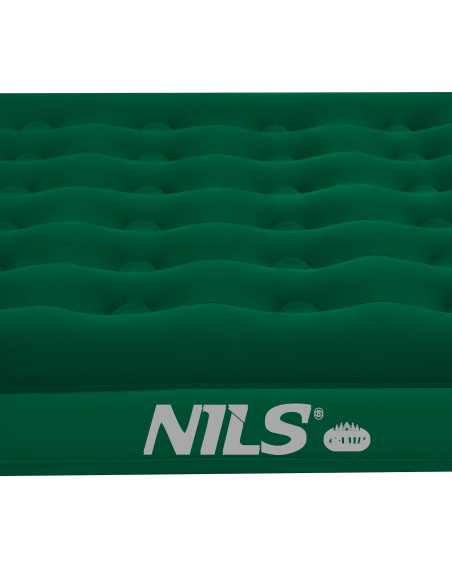 Къмпинг матрак 203 х 152 х 22 см зелен Nils Camp