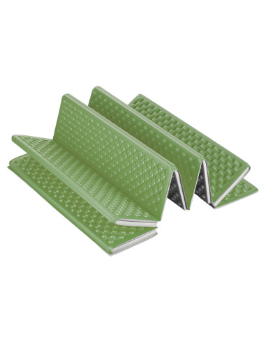 СГЪВАЕМА ТУРИСТИЧЕСКА ПОСТИЛКА С АЛУМИНИЕВ КАНТ + XPE 195 СМ ЗЕЛЕН NILS CAMP