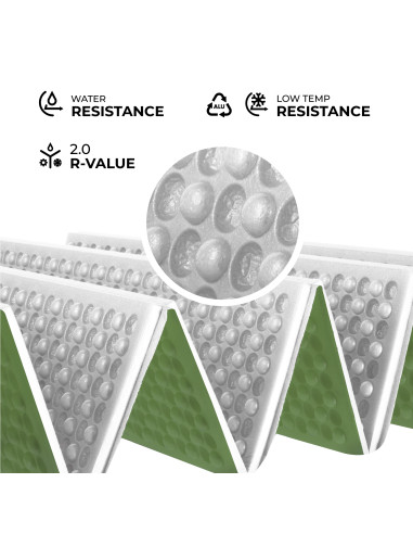 СГЪВАЕМА ТУРИСТИЧЕСКА ПОСТИЛКА С АЛУМИНИЕВ КАНТ + XPE 195 СМ ЗЕЛЕН NILS CAMP