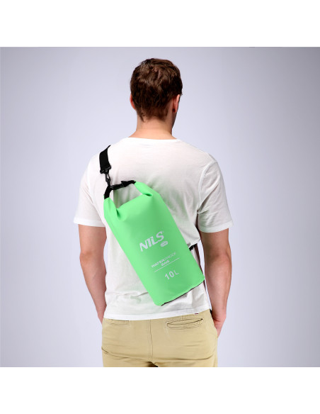 СГЪВАЕМА ТУРИСТИЧЕСКА ПОСТИЛКА С АЛУМИНИЕВ КАНТ + XPE 195 СМ ЗЕЛЕН NILS CAMP