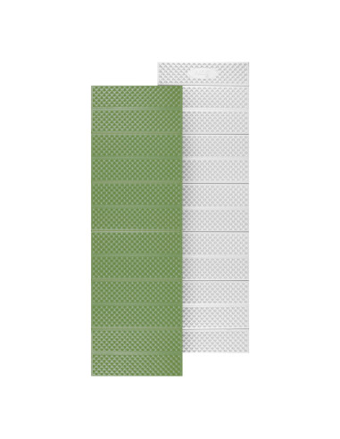 СГЪВАЕМА ТУРИСТИЧЕСКА ПОСТИЛКА С АЛУМИНИЕВ КАНТ + XPE 195 СМ ЗЕЛЕН NILS CAMP