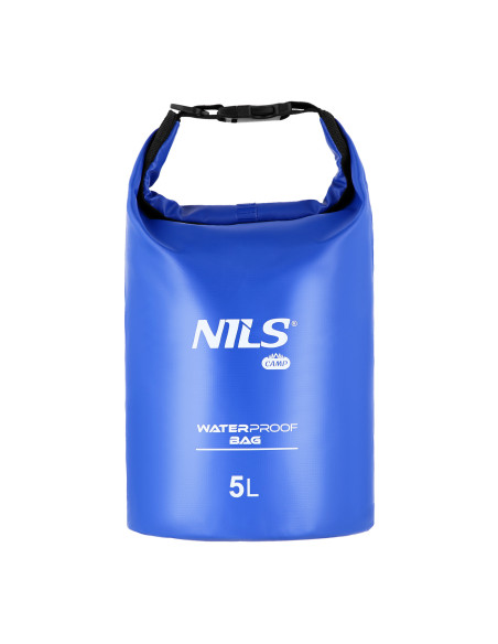 СГЪВАЕМА ТУРИСТИЧЕСКА ПОСТИЛКА С АЛУМИНИЕВ КАНТ + XPE 195 СМ СИН NILS CAMP