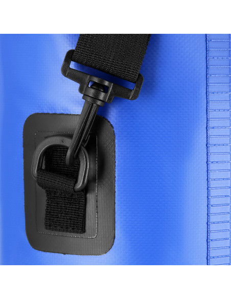 СГЪВАЕМА ТУРИСТИЧЕСКА ПОСТИЛКА С АЛУМИНИЕВ КАНТ + XPE 195 СМ СИН NILS CAMP