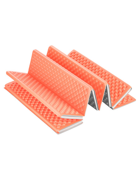 СГЪВАЕМА ТУРИСТИЧЕСКА ПОСТИЛКА С АЛУМИНИЕВ КАНТ + XPE 195 СМ ОРАНЖЕВА NILS CAMP