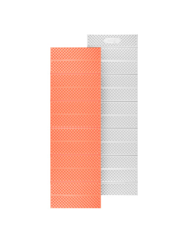 СГЪВАЕМА ТУРИСТИЧЕСКА ПОСТИЛКА С АЛУМИНИЕВ КАНТ + XPE 195 СМ ОРАНЖЕВА NILS CAMP