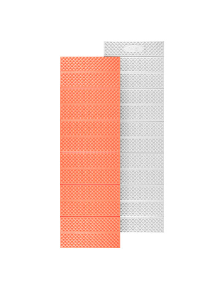 СГЪВАЕМА ТУРИСТИЧЕСКА ПОСТИЛКА С АЛУМИНИЕВ КАНТ + XPE 195 СМ ОРАНЖЕВА NILS CAMP