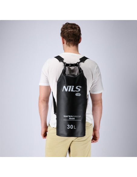 СГЪВАЕМА ТУРИСТИЧЕСКА ПОСТИЛКА С АЛУМИНИЕВ КАНТ + XPE 195 СМ ЧЕРНА NILS CAMP