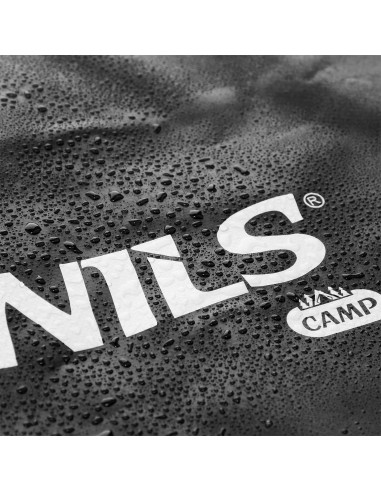 СГЪВАЕМА ТУРИСТИЧЕСКА ПОСТИЛКА С АЛУМИНИЕВ КАНТ + XPE 195 СМ ЧЕРНА NILS CAMP