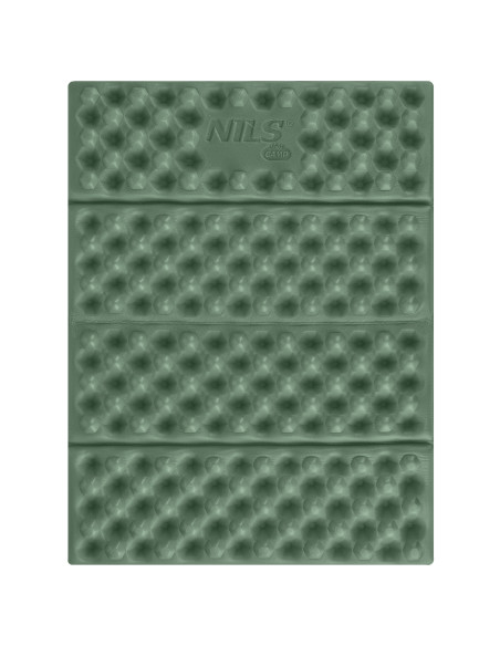 КЪМПИНГ ПОСТИЛКА ЗА СЕДАЛКА С АЛУМИНИЕВИ РЪБОВЕ + IXPE 40 СМ ЗЕЛЕНА NILS CAMP