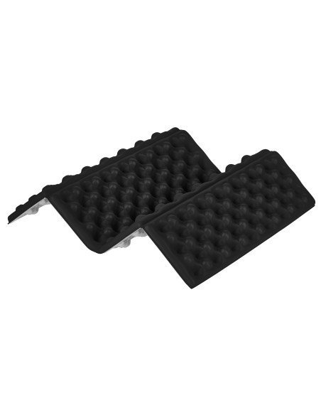 КЪМПИНГ ПОСТИЛКА ЗА СЕДАЛКА С АЛУМИНИЕВИ РЪБОВЕ + IXPE 40 СМ ЧЕРНА NILS CAMP