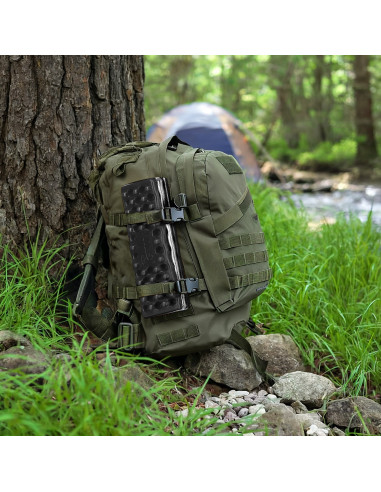 КЪМПИНГ ПОСТИЛКА ЗА СЕДАЛКА С АЛУМИНИЕВИ РЪБОВЕ + IXPE 40 СМ ЧЕРНА NILS CAMP