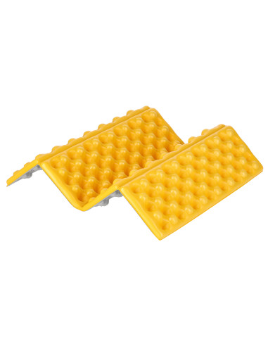 КЪМПИНГ ПОСТИЛКА ЗА СЕДАЛКА С АЛУМИНИЕВИ РЪБОВЕ + IXPE 40 СМ ЖЪЛТА NILS CAMP