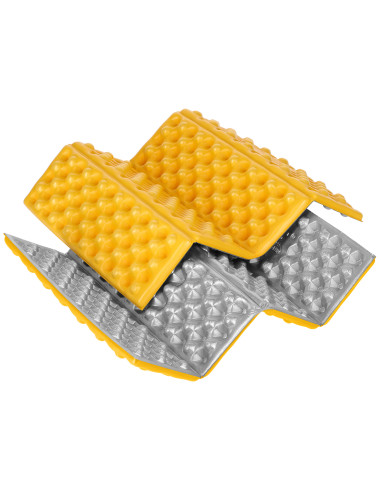 КЪМПИНГ ПОСТИЛКА ЗА СЕДАЛКА С АЛУМИНИЕВИ РЪБОВЕ + IXPE 40 СМ ЖЪЛТА NILS CAMP