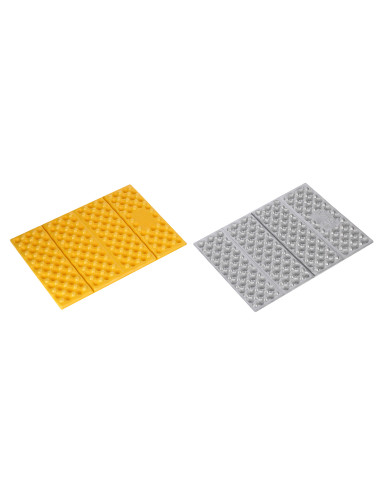 КЪМПИНГ ПОСТИЛКА ЗА СЕДАЛКА С АЛУМИНИЕВИ РЪБОВЕ + IXPE 40 СМ ЖЪЛТА NILS CAMP