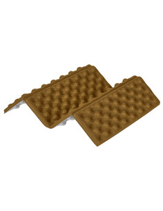 КЪМПИНГ ПОСТИЛКА ЗА СЕДАЛКА С АЛУМИНИЕВИ РЪБОВЕ + IXPE 40 СМ КАФЯВО NILS CAMP 2