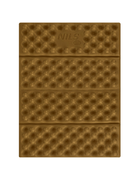 КЪМПИНГ ПОСТИЛКА ЗА СЕДАЛКА С АЛУМИНИЕВИ РЪБОВЕ + IXPE 40 СМ КАФЯВО NILS CAMP