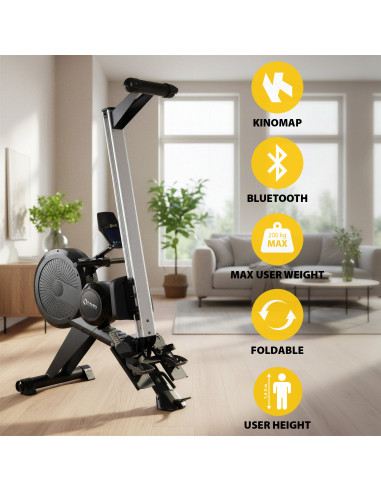 МАГНИТЕН ГРЕБЕН ТРЕНЕРАТОР КОМЕРСИАЛЕН HMS PREMIUM