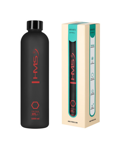 ЧЕРНА БУТИЛКА ЗА ПИЕНЕ HMS ОТ TRITAN