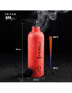 БУТИЛКА ЗА ПИЕНЕ HMS ОТ ТРИТАН ЧЕРВЕН 2