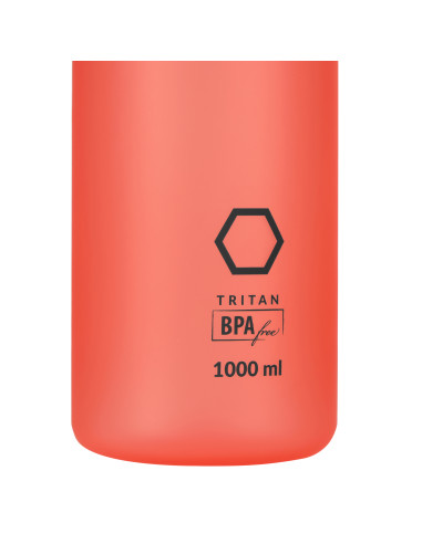 БУТИЛКА ЗА ПИЕНЕ HMS ОТ ТРИТАН ЧЕРВЕН