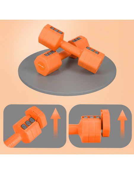 РЕГУЛИРУЕМИ ДЪРЕЛКИ ОРАНЖЕВИ 2 x 2,5 КГ HMS