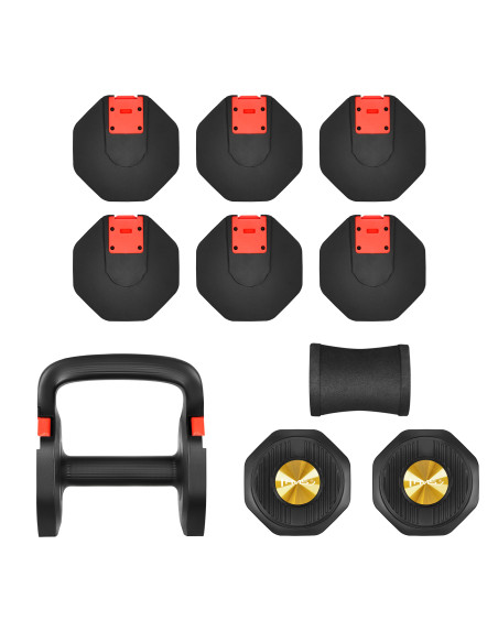 Регулируема многофункционална щанга 3 в 1 с функция за пудовка и лицеви опори HMS