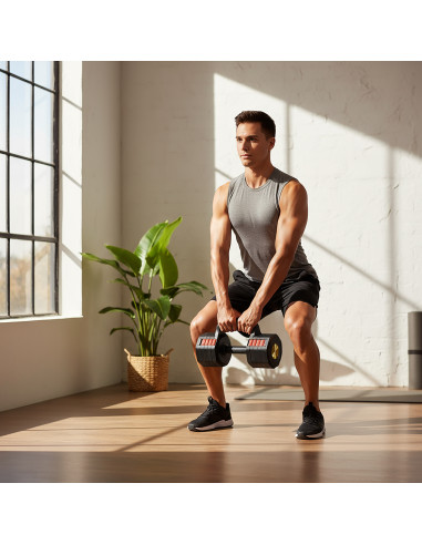 Регулируема многофункционална щанга 3 в 1 с функция за пудовка и лицеви опори HMS