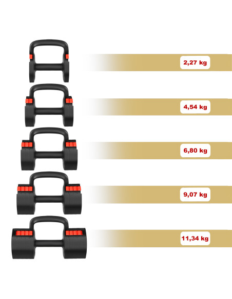 Регулируема многофункционална щанга 3 в 1 с функция за пудовка и лицеви опори HMS
